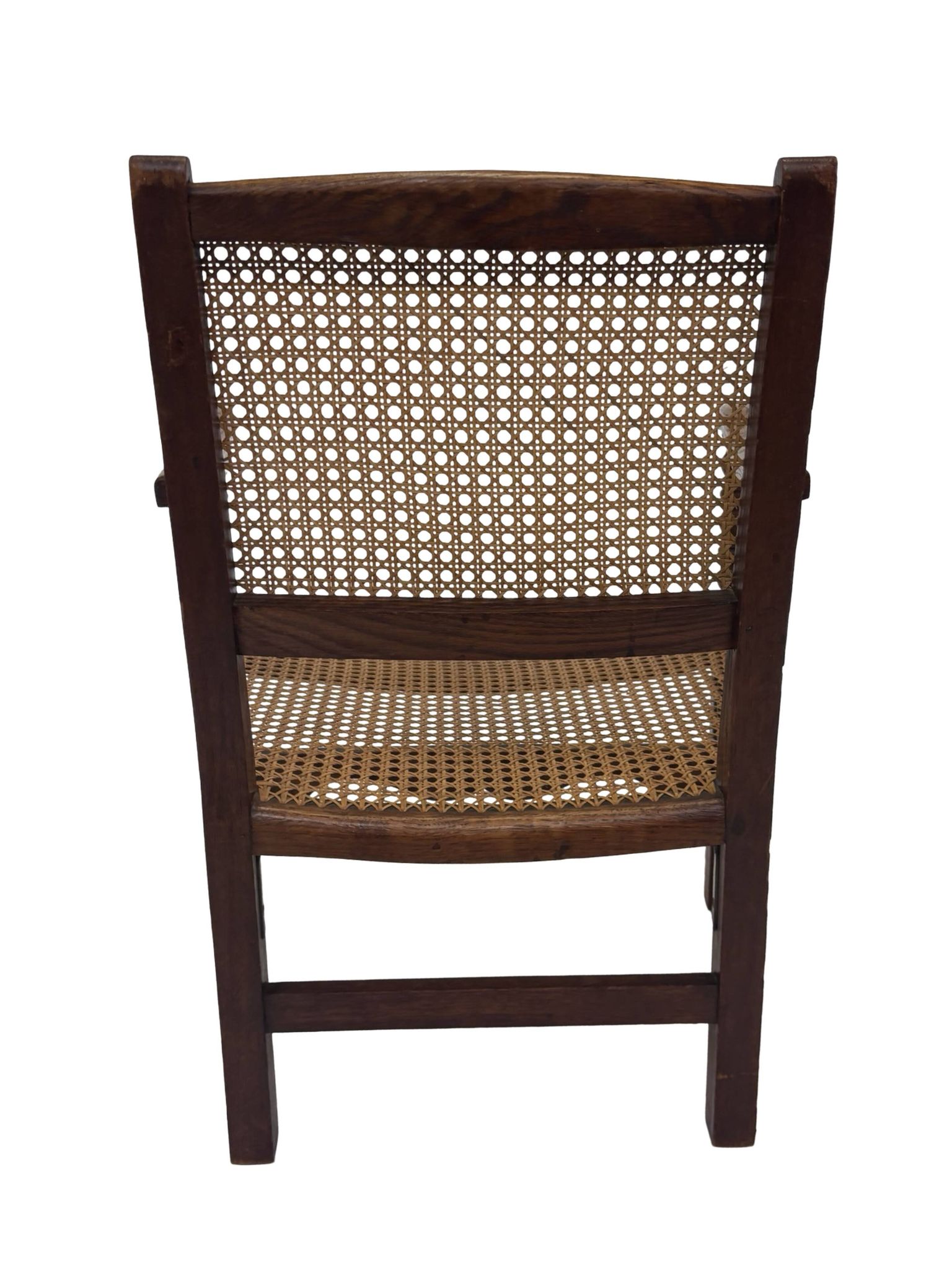 Art Deco easy chair minimalist oak wicker minimalist design