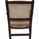 Art Deco easy chair minimalist oak wicker minimalist design