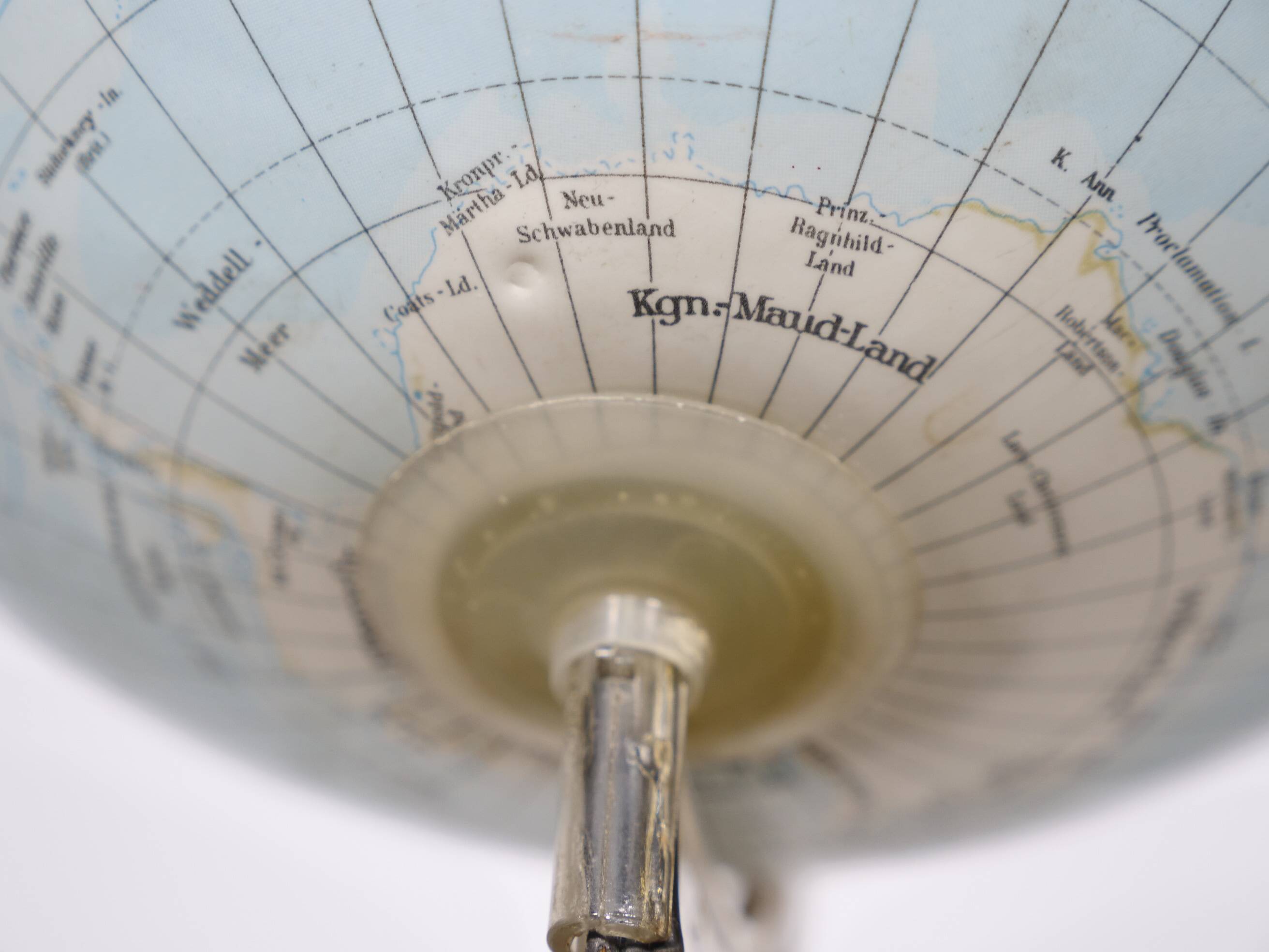 Space Age Illuminated Globe by Marco Polo for Südwest Verlag, 1970s