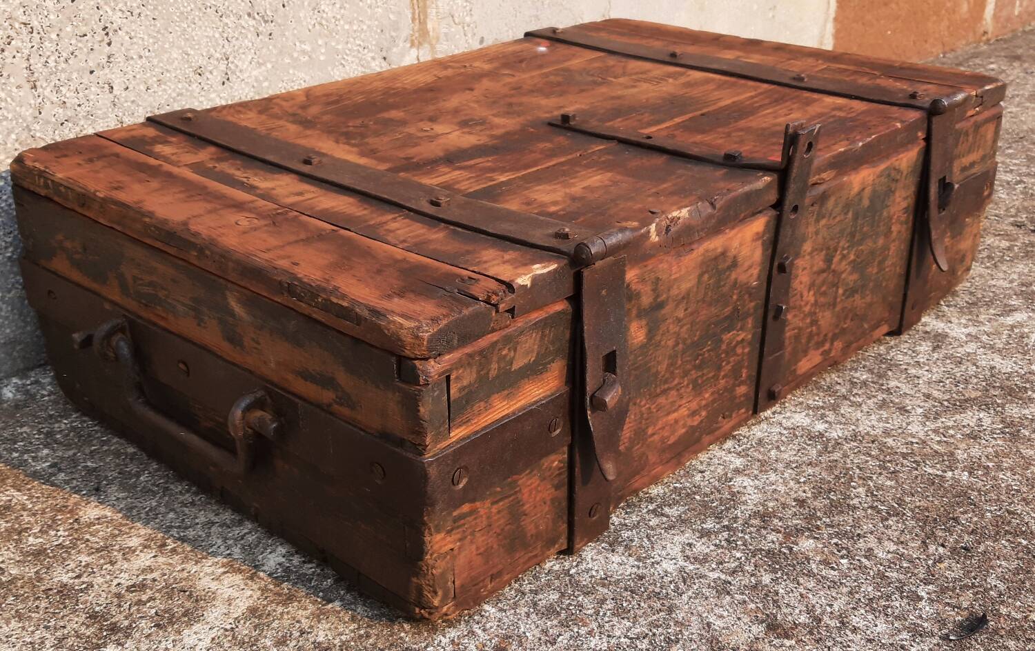 Old military chest