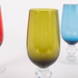 Set of 4 vintage glasses from Andrea Fontebasso, Italy 1980’s