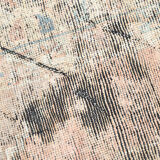 Turkish vintage area rug 221x112cm