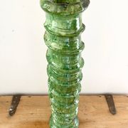 Green terracotta candle holder 60 cm