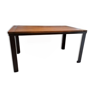 Industrial style dining room table