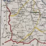 Carte ancienne Côtes du nord