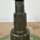 Industrial Green Enamel Military Pendant Lamp with Cast Aluminium Top, 1960