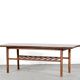 Table basse à deux niveaux Afromosia de Richard Hornby pour Heal, style vintage du milieu du siècle