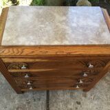 Art deco chest of drawers