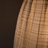 Floor lamp with fabric shade