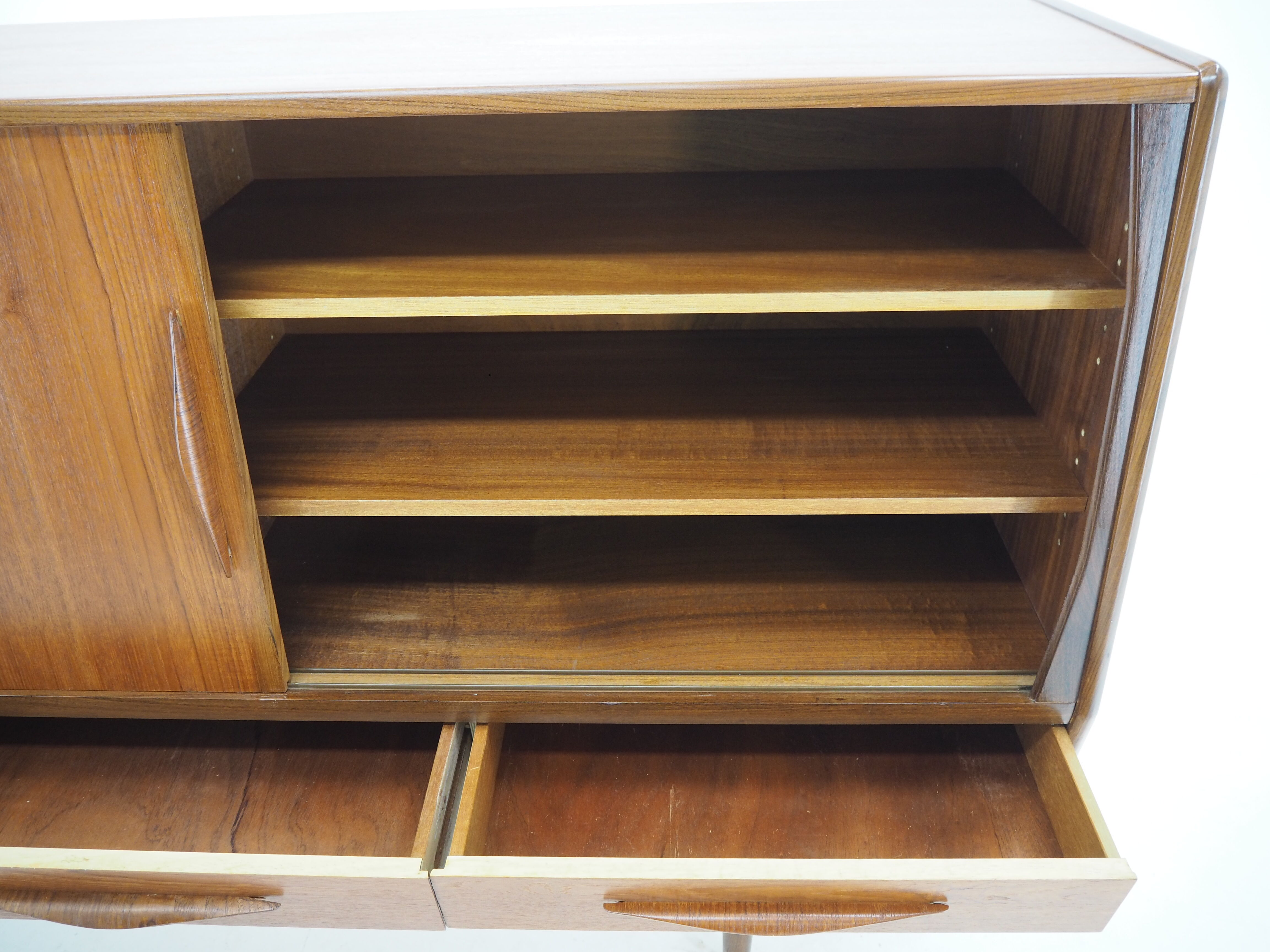 1960s Danish Teak Highboard