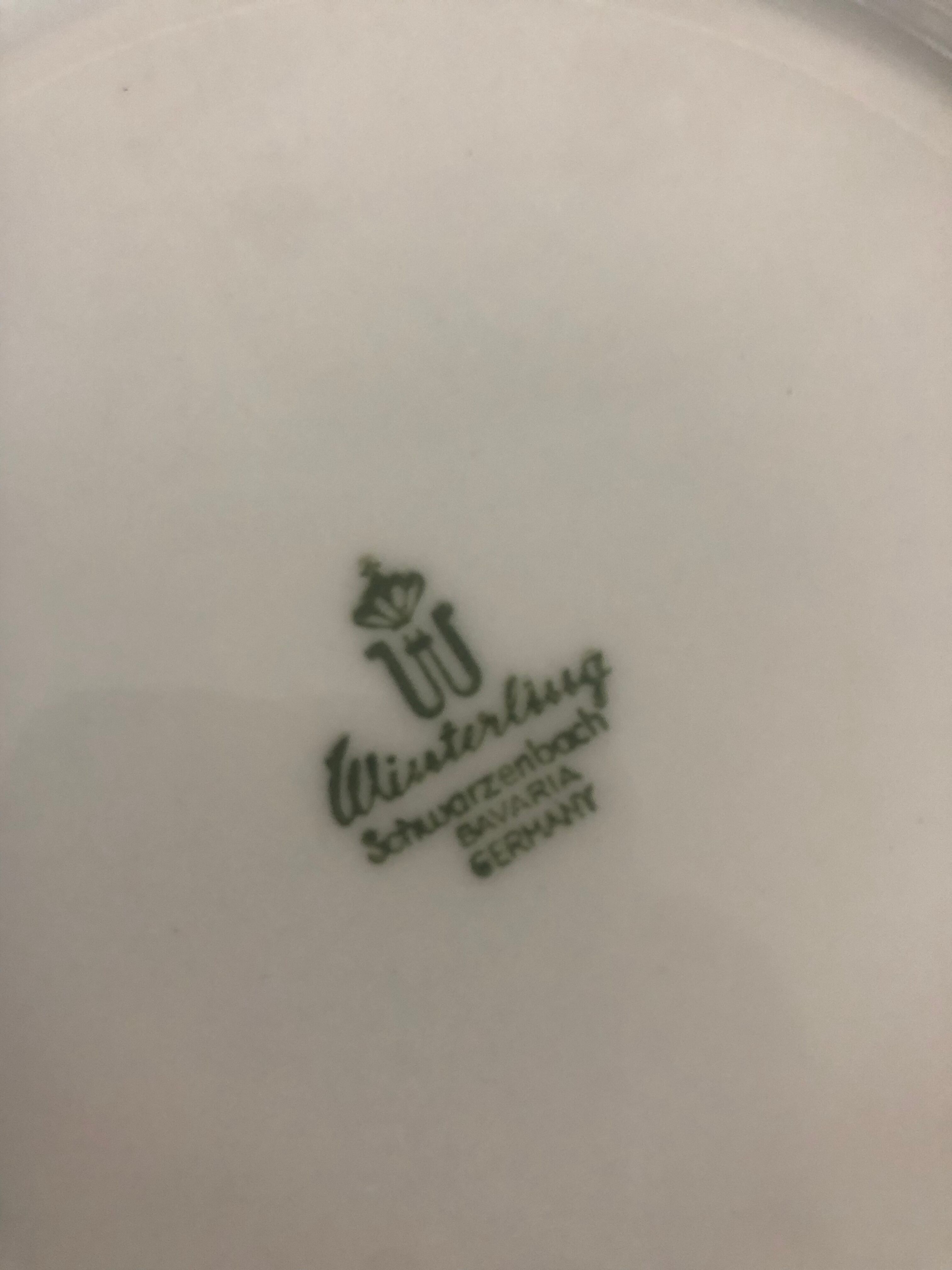 Coffee & dessert services porcelain Winterling Bavaria 70 s