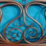 Double wooden headboard turned J & J kohn