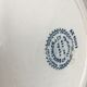 Lot of 2 plates for dessert Terre de Fer décor Louis XV