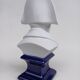 Bust in biscuit and porcelain of Napoleon 1st. mnp, limoges