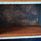 Library in teak and metal