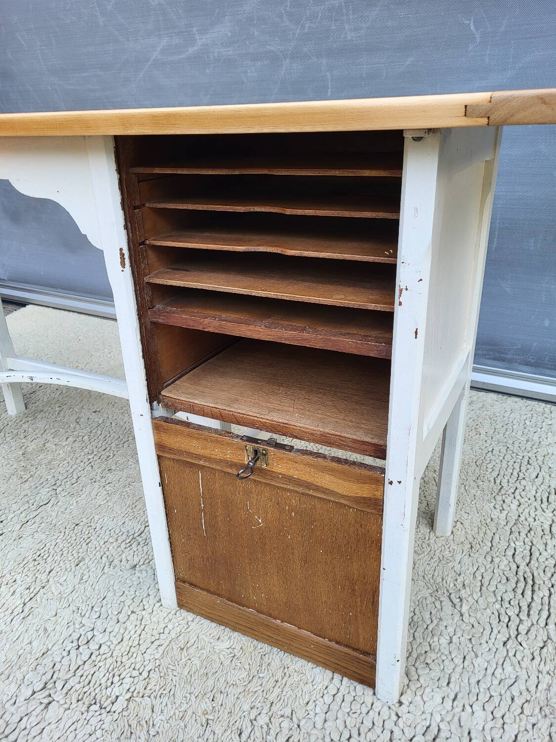 Bureau enfant Baumann et chaise Bauhaus