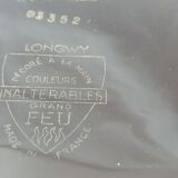 Plat à cake Longwy 1970