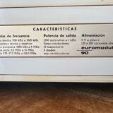 Transistor radio from the 70s, inter brand, for mid century modern apartment decoration