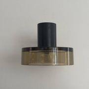 Simple wall light in glass and yellow-brown metal by Seguso, 1950s, Italy.
