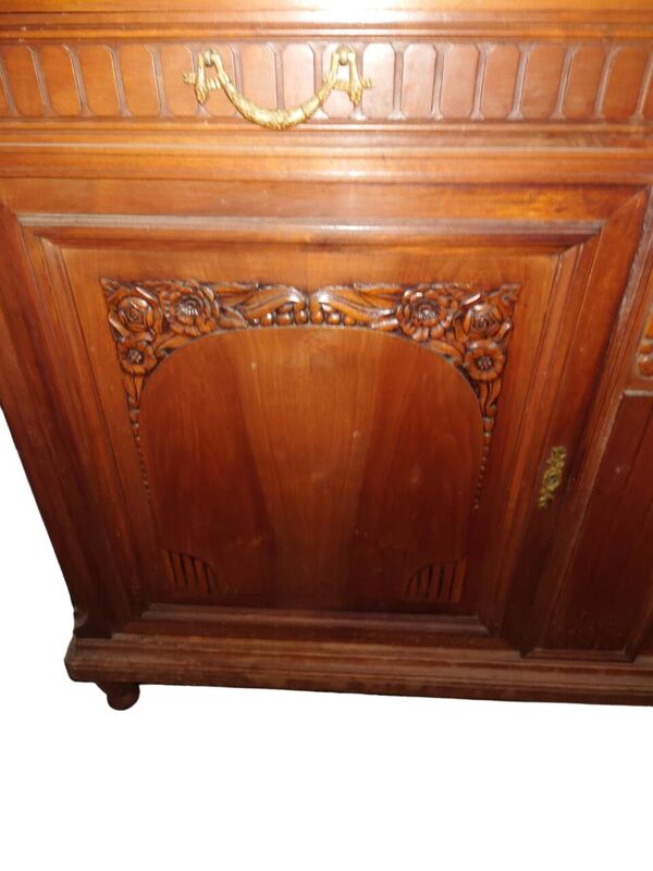 Buffet deux corps vaisselier 1930