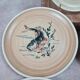 Set of 5 vintage Granville plates, fish design.