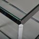 Vintage chrome shelf