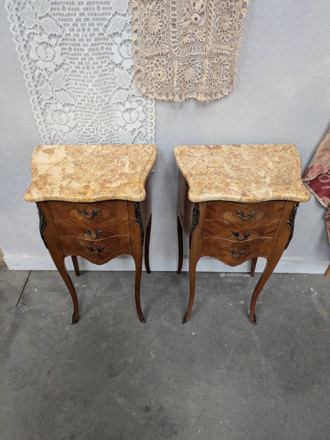 Pair of Louis XV bedside tables