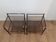 Pair of bedside tables, Italy, 70s/80s