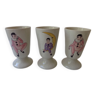 3 ceramic mazagrans