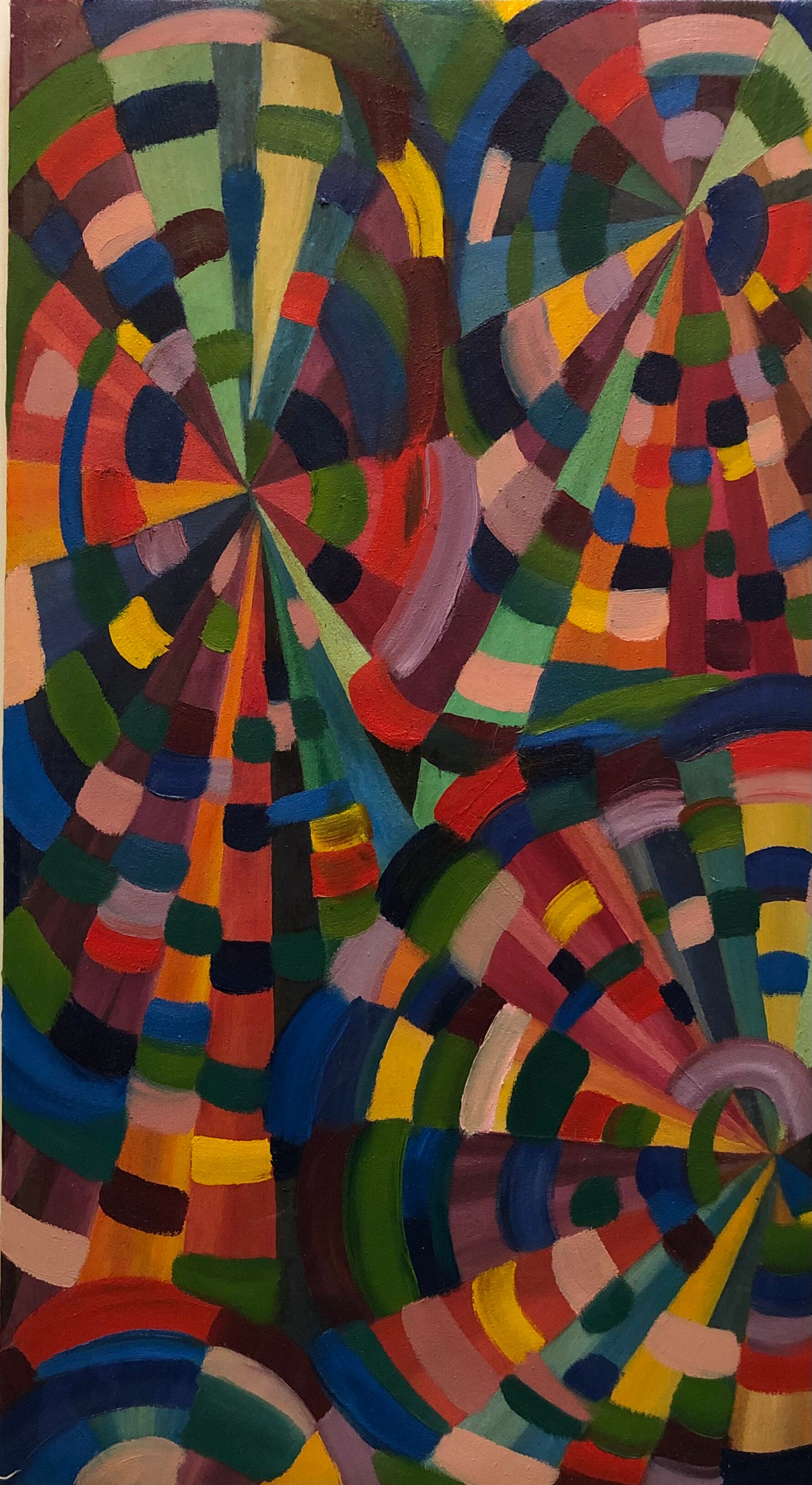 Painting twentieth lyrical abstraction Sonia Delaunay