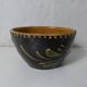 old Alsace lunch cup in glazed terracotta