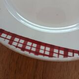 2 old dishes Digoin and Sarreguemines