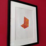 Geometric minimalist painting