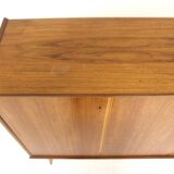 Scandinavian enfilade in teak and oak, Sweden, 1960.