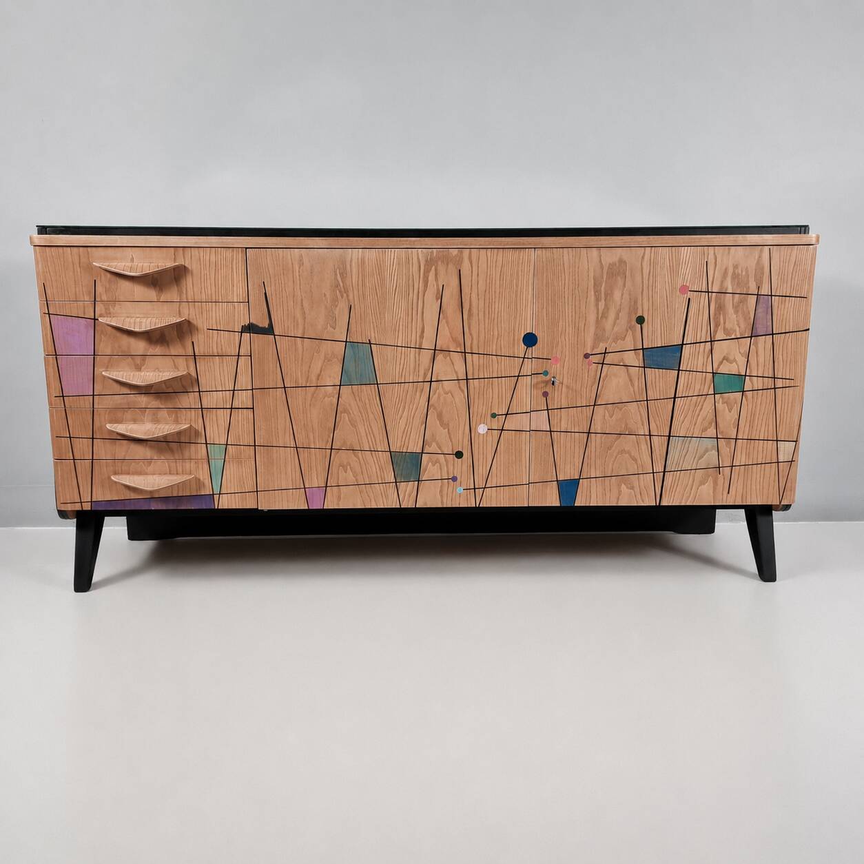 Commode vintage de Tatra, années 1970