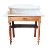 Old and beautiful marble console