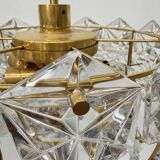 Kinkeldy chandelier with crystal , 1970s
