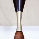 Suspension scandinave teck et verre opalin