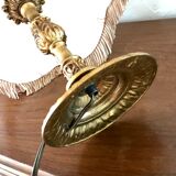 Pair of brass bedside lamp