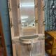 Cane-woven wardrobe