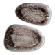 2 Niderviller ceramic raviers Ecume model