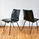 Série de 4 chaises vintage 1950
