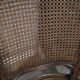 Cane armchair