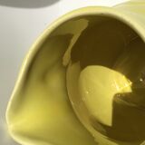 Yellow pitcher bird earthenware Vercor light relief