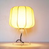 Early model cocoon tripod table lamp