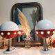 Paire de lampes Space âge cocci ball