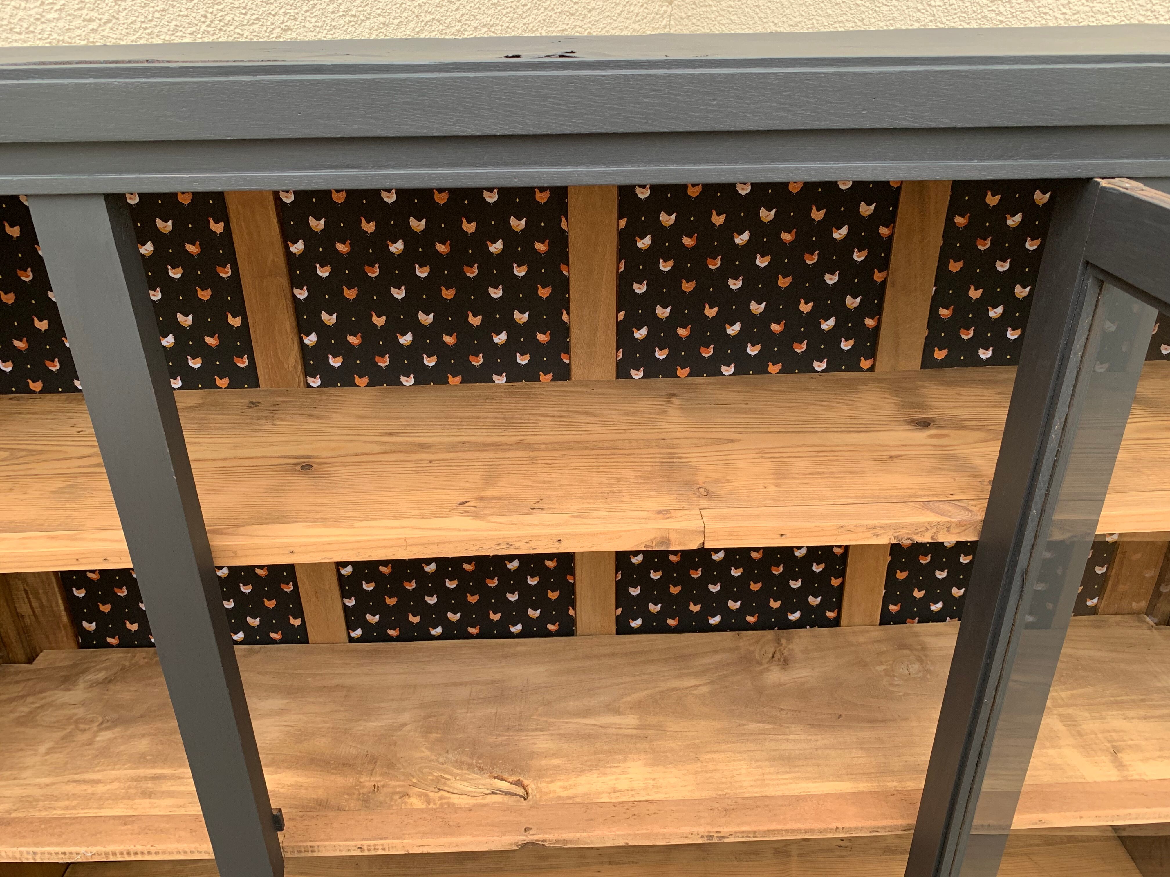 Removable glass cabinet art deco 1930