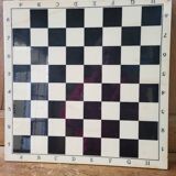Complete wooden chess set