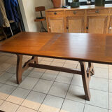 Neoclassical style farmhouse table dlg Guillerme et chambron 60/70