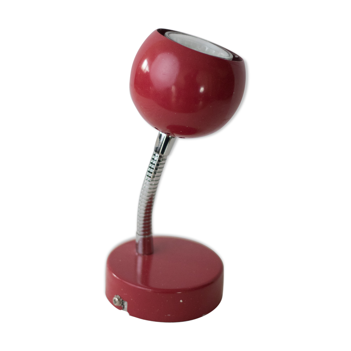 Small eyes ball period wall light space age